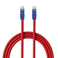 Newell USB-C - USB-C 100 W Cable 2m Silicone Red-Navy Blue