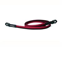 Artisan&Artist Black & Red Silk Cord Strap