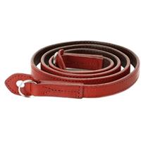 Artisan&Artist Italian Leather Camera Strap Ring Type Red (Standard Length)