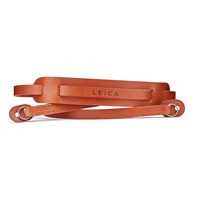 Leica M11-D Carrying Strap with Shoulder Pad Cognac Leather