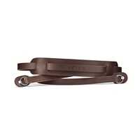Leica Carrying Strap with Shoulder Pad Leather Dark Brown