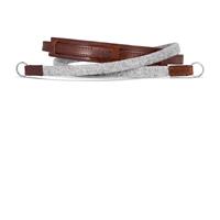 Leica Neck Strap Lifestyle Leather/Grey Fabric