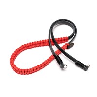 Leica Paracord Strap 100cm Black/Red by COOPH