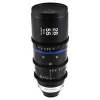Laowa Nanomorph Zoom 28-55mm T2.9 1.5x S35 Arri PL Blue Flare