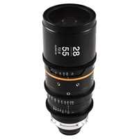 Laowa Nanomorph Zoom 28-55mm T2.9 1.5x S35 Arri PL Amber Flare