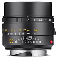 Leica Summilux-M 50mm f/1.4 ASPH Lens Black Ex Demo
