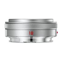 Leica Elmarit TL 18 mm f/2.8 ASPH Pancake Lens Silver Anodised