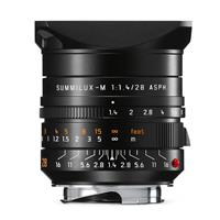 Leica Summilux M 28mm f/1.4 ASPH Lens Black Anodised