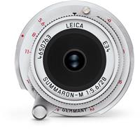 Leica Summaron M 28mm f/5.6 Lens Silver Chrome