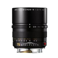 Leica APO Summicron M 75mm f/2 ASPH Lens Black Anodised