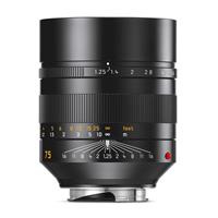 Leica Noctilux M 75mm f/1.25 ASPH Lens Black Anodised
