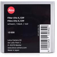 Leica Filter UVa II 39mm Black