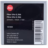 Leica Filter UVa II 46mm Black