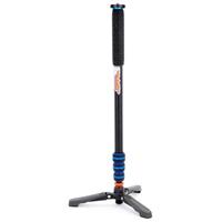 3 Legged Thing Trent 2.0 Monopod Blue with Docz2 Foot Stabiliser Ex Demo