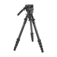 3 Legged Thing Wes Carbon Fibre Levelling Base Tripod and AirHed Black