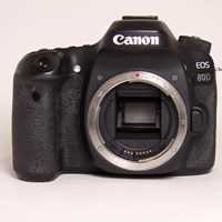 Used Canon EOS 80D Digital SLR Camera Body