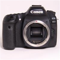 Used Canon EOS 80D Digital SLR Camera Body