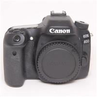 Used Canon EOS 80D Digital SLR Camera Body