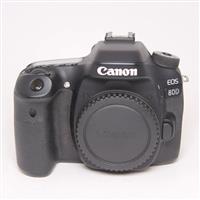 Used Canon EOS 80D Digital SLR Camera Body