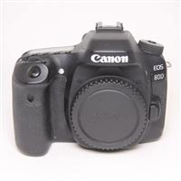 Used Canon EOS 80D Digital SLR Camera Body