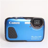 Used Canon PowerShot D30 Compact Camera - Blue