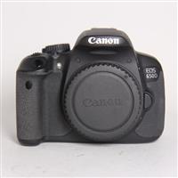 Used Canon EOS 650D Body Only