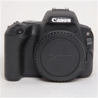 Used Canon EOS 200D DSLR Camera Body in Black