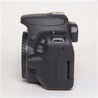 Used Canon EOS 200D DSLR Camera Body in Black