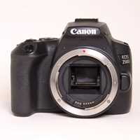 Used Canon EOS 250D Digital SLR Camera Body Black