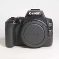 Used Canon EOS 250D Digital SLR Camera Body Black