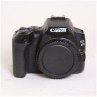 Used Canon EOS 250D Digital SLR Camera Body Black