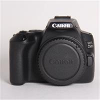 Used Canon EOS 250D Digital SLR Camera Body Black