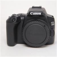 Used Canon EOS 250D Digital SLR Camera Body Black