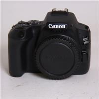 Used Canon EOS 250D Digital SLR Camera Body Black