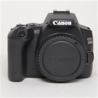 Used Canon EOS 250D Digital SLR Camera Body Black