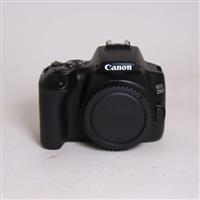 Used Canon EOS 250D Digital SLR Camera Body Black
