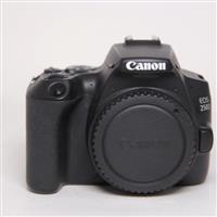 Used Canon EOS 250D Digital SLR Camera Body Black