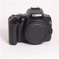 Used Canon EOS 250D Digital SLR Camera Body Black