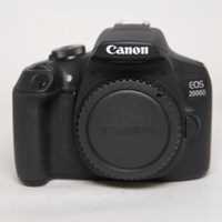 Used Canon EOS 2000D Digital SLR Camera Body