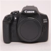 Used Canon EOS 2000D Digital SLR Camera Body