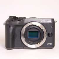 Used Canon EOS M6 Mirrorless Camera Body Black