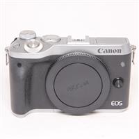 Used Canon EOS M6 Mirrorless Camera Body Silver