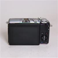 Used Canon EOS M6 Mirrorless Camera Body Silver