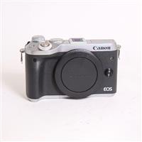 Used Canon EOS M6 Mirrorless Camera Body Silver