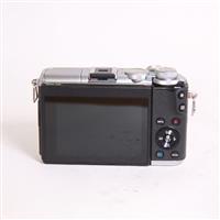 Used Canon EOS M6 Mirrorless Camera Body Silver