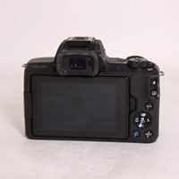 Used Canon EOS M50 Mirrorless Camera Body Black