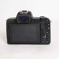 Used Canon EOS M50 Mirrorless Camera Body Black