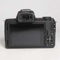 Used Canon EOS M50 Mirrorless Camera Body Black