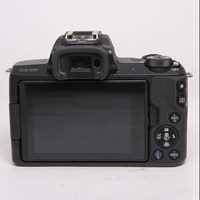 Used Canon EOS M50 Mirrorless Camera Body Black