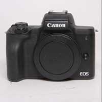 Used Canon EOS M50 Mirrorless Camera Body Black